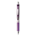 Pens | Pentel BL77-V Medium 0.7 mm EnerGel RTX Retractable Gel Pen - Violet Ink, Violet/Gray Barrel image number 0