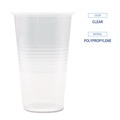 Cups and Lids | Boardwalk BWKTRANSCUP20PK 20 oz. Translucent Plastic Cold Cups - Clear (50/Pack) image number 3