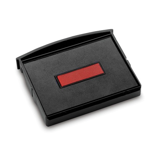 Stamps & Stamp Supplies | Cosco 061961 Replacement Ink Pad for 2000 PLUS 2-Color Word Daters - Blue/Red image number 0