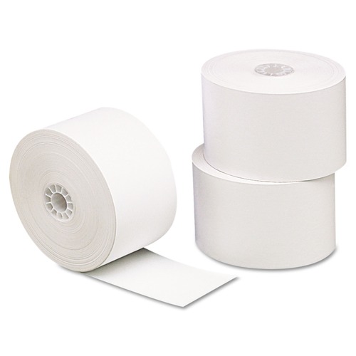 Register & Thermal Paper | Universal UNV35712 Direct Thermal 3.13 in. x 230 ft. Printing Paper Rolls - White (10/Pack) image number 0