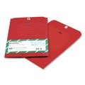 Envelopes & Mailers | Quality Park QUA38734 9 in. x 12 in. 28 lbs. Bond Clasp/Gummed Closure Weight Paper Clasp Envelope - Red (10/Pack) image number 1
