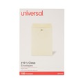 Just Launched | Universal UNV41907 9 in. x 12 in. 28 lbs. #10-1/2 Square Flap Clasp/Gummed Catalog Envelope - Brown Kraft (100/Box) image number 0
