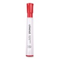 Washable Markers | Universal UNV43652 Broad Chisel Tip Dry Erase Marker - Red (1 Dozen) image number 1