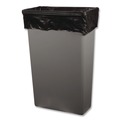 Trash Bags | Heritage Z6640VK R01 High-Density Waste Can Liners 33 gal 16 mic 33 x 40 Black Roll (250/Carton) image number 3
