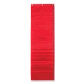 File Folders | Carson-Dellosa 5653 14 in. x 47 in. 10 Pockets Hanger Grommets Storage Pocket Chart - Red image number 1