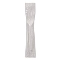  | Dixie FMP23C Mediumweight Polypropylene Fork Cutlery - White (1000/Carton) image number 3