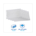 Trash & Waste Bins | Boardwalk Z8048VNK 40 in. x 48 in. 45 gal. 16 mic High Density Industrial Can Liners Flat Pack - Natural (200/Carton) image number 2