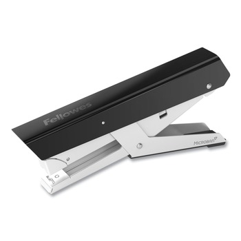 Fellowes Mfg Co. 5014801 LX890 0.25 in./0.31 in. Staples 40-Sheet Capacity Handheld Plier Stapler with Antimicrobial Protection - Black/White