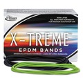 Rubber Bands | Alliance 02005 1 lbs. Box Size 117B 0.08 in. Gauge X-Treme Rubber Bands - Lime Green (1-Box) image number 0