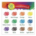 Pencils | Crayola 684412 3.3 mm 2B Erasable Color Pencil Set - Assorted Lead and Barrel Colors (12/Box) image number 5