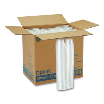 PRODUCTS | Dixie PP20CLEAR Plastic Souffle/Portion Cups 2 oz. - Clear (2400/Carton)