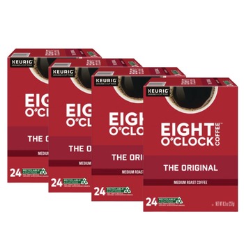 Eight O'Clock 5000356156 Coffee K-Cups - Original (96/Carton)
