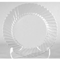 Bowls and Plates | WNA WNA RSCW101212 10.25 in. Diameter Plastic Classicware Plates - Clear (144/Carton) image number 2