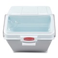  | Rubbermaid Commercial FG9G5800WHT 19.2 in. x 23.5 in. x 16.88 in. PROSAVE Plastic Shelf Ingredient Bin - White image number 2