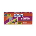 Food Service | Hefty 00R88071 10.56 in. x 11 in. 1-Gallon Slider Stand and Fill Food Storage Bags - Clear (270/Carton) image number 1