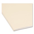 Just Launched | Smead 10339 1/3-Cut Assorted Tabs 0.75 in. Expansion 100% Recycled Manila Top Tab File Folders - Letter Size, Manila (100/Box) image number 4