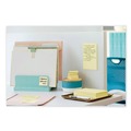 Sticky Notes & Post it | Post-it Notes Super Sticky 4621R-4SSCY 4 in. x 6 in. Ruled 100 Percent Recycled Paper Super Sticky Notes - Canary Yellow (4-Pads/Pack) image number 3