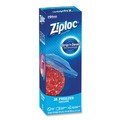  | Ziploc 351126 1 Gallon 2.7 mil. 9.6 in. x 12.1 in. Zipper Freezer Bags - Clear (28 Bags/Box, 9 Boxes/Carton) image number 2