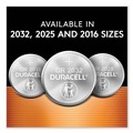 Batteries | Duracell DURDL2025B2PK 2025 Lithium Coin Batteries (2/Pack) image number 4