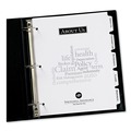 Dividers & Tabs | Avery 11517 Print-On 11 in. x 8.5 in. 5-Tab 3-Hole Customizable Punched Dividers - White (125/Pack) image number 1