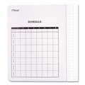 Back to School Sale | Mead 09910 9.75 in. x 7.5 in. Sheets Wide/Legal Rule Composition Book - Black Cover image number 3