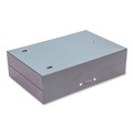 Cleaning Carts | CONTROLTEK 500150 7.75 in. x 3.25 in. x 11.5 in. 28-Key Combination Lockable Key Cabinet - Gray image number 1