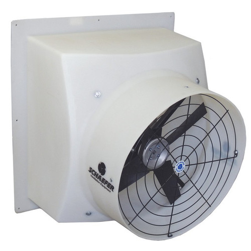 Labor Day Sale | Schaefer F5 PFM244P12 24 in. Direct Drive Polyethylene Exhaust Fan image number 0
