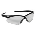 Safety & First Aid | Ansell 3000354 Nemesis Safety Glasses - Black Frame/Clear Lens image number 0