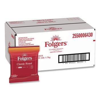 Folgers 2550006430 1.5 oz. Classic Roast Coffee Fraction Pack (42/Carton)