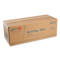 Cutlery | AmerCareRoyal STRNPLUG-BK Beverage Plugs - Black (2000/Carton) image number 2