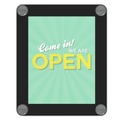 Office Presentation Supplies | Deflecto 899102 8.5 x 11 Insert Superior Image Window Display - Clear/Black image number 5