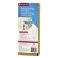 Labels | Smead 66006 1.5 in. x 7.5 in. Color-Coded Smartstrip Inkjet Refill Label Forms - Assorted, White (250/Pack) image number 1