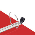 Binders | Avery 79170 11 in. x 8.5 in. 1 in. Capacity 3 Rings Heavy-Duty View Binder with DuraHinge and One Touch EZD Rings - Red image number 5