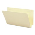 File Folders | Smead 27275 Straight Tabs Legal Size 1.5 in. Expansion Heavyweight End Tab Expansion Folders - Manila (50/Box) image number 0