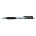 Pencils | Pentel AL15ASW2 0.5 mm HB (#2) Champ Mechanical Pencil Value Pack - Black Lead, Clear/Black Barrel (24/Pack) image number 1