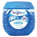 Odor Control | BRIGHT Air 900228 10 Oz. Scent Gems Odor Eliminator - Cool And Clean, Blue image number 0