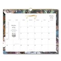 Bulletin Boards | Blue Sky 149058 15 in. x 12 in. 12-Month (Jan to Dec): 2026 Midnight Garden Monthly Wall Calendar - Floral Artwork, White/Multicolor Sheets image number 1