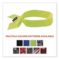 Safety & First Aid | Ergodyne 12301 Chill-Its 6700 Cooling Bandana Polymer Tie Headband, One Size Fits Most, Lime image number 4
