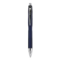 Pens | uni-ball 62152 Jetstream 0.7 mm Retractable Hybrid Gel Pen - Black Ink/Blue/Silver Barrel/Fine (1-Dozen) image number 1