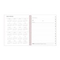 Notebooks & Pads | Blue Sky 110395 10 in. x 8 in. 12-Month (Jan-Dec 2026) Joselyn Monthly Wirebound Planner - Pink/Peach/Black Cover image number 3