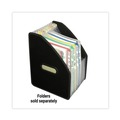 File Folders | C-Line 58810 10 in. Expansion 13 Sections 1/12-Cut Tabs Vertical Expanding File - Letter Size, Black image number 6