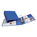 Binders | Avery 79883 3 Locking One Touch EZD Rings 3 in. Capacity 11 in. x 8.5 in. Heavy-Duty Non-View Binder with DuraHinge - Blue image number 3