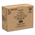 Just Launched | Dart 16RCLBLK Optima Reclosable Lid fits 12 - 24 oz. Hot Cups - Black (1000/Carton) image number 4
