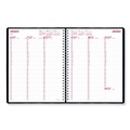 Notebooks & Pads | Brownline CB950.BLK Essential Collection 11 in. x 8.5 in. 12-Month (Jan to Dec) 2025 Columnar Format Weekly Appointment Book - Black Cover image number 2