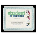 Frames | Southworth PF18-02 12 in. x 9.5 in. 105 lbs. Linen Stock Certificate Holder - Black (10/Pack) image number 4