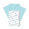 Copy & Printer Paper | Hammermill 10330-9 Colors 20 lbs. 8.5 in. x 11 in. Print Paper - Blue (500/Ream) image number 0