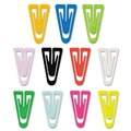 Just Launched | GEM PC0300 Smooth Plastic Paper Clips - Medium, Assorted (500/Box) image number 0