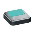 Sticky Notes & Post it | Post-it Pop-up Notes Super Sticky STL-330-B Steel Top Dispenser for 3 x 3 Pads - Black/Steel (1/Pack) image number 0