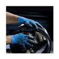 Cleaning Gloves | Ansell 54422 6 mil Thick 9.5 in. Long Powder-Free G10 2PRO Nitrile Gloves - Medium, Blue (100/Box) image number 4