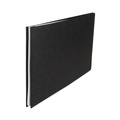 Report Covers & Pocket Folders | ACCO A7047071A 11 in. x 17 in. 3 in. Capacity Two-Piece Prong Fastener Pressboard Report Cover with Tyvek Reinforced Hinge - Black image number 1